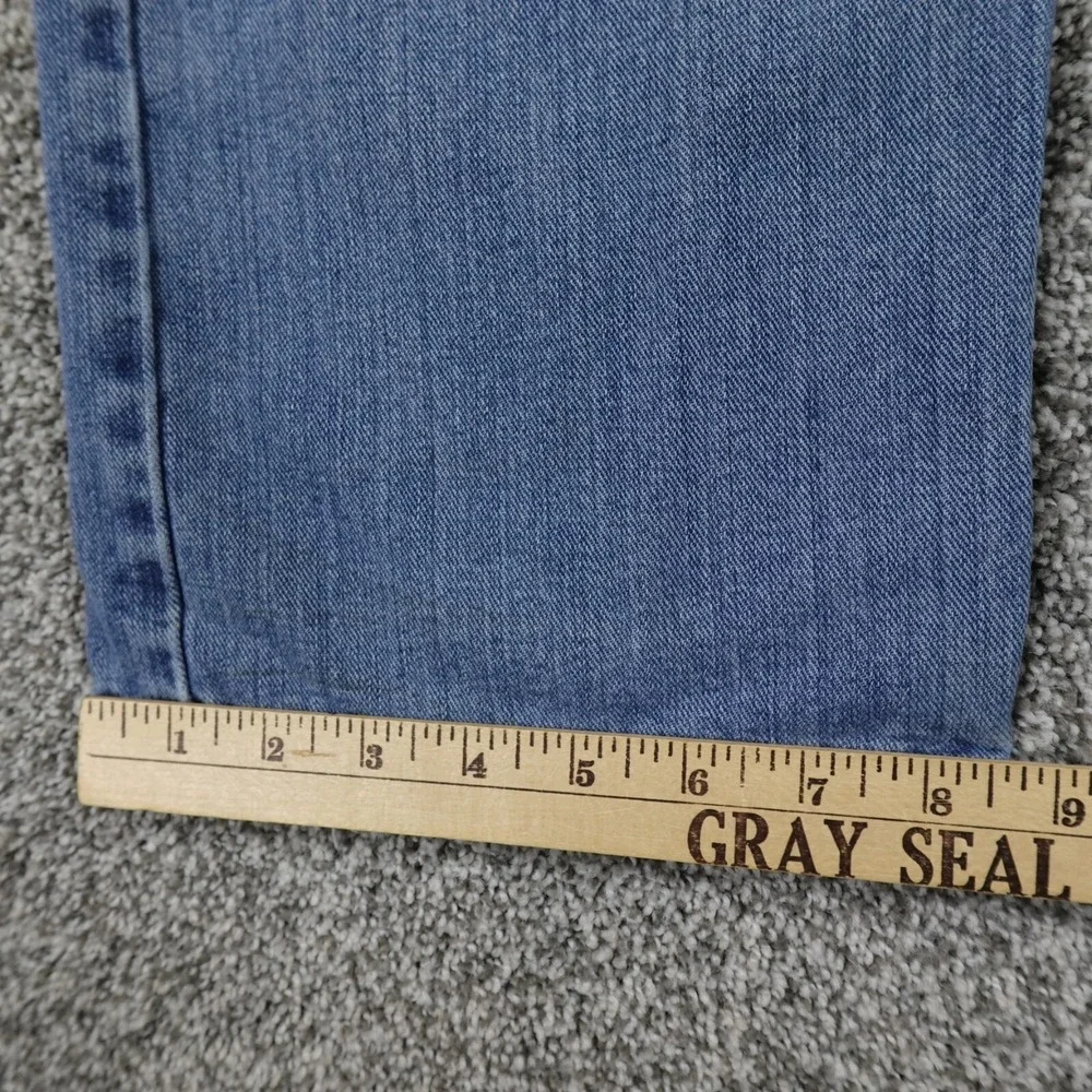 VINTAGE Levis Jeans Mens 36X30 Dark Blue Denim‎ Pants 505 Straight Leg Faded Y2K